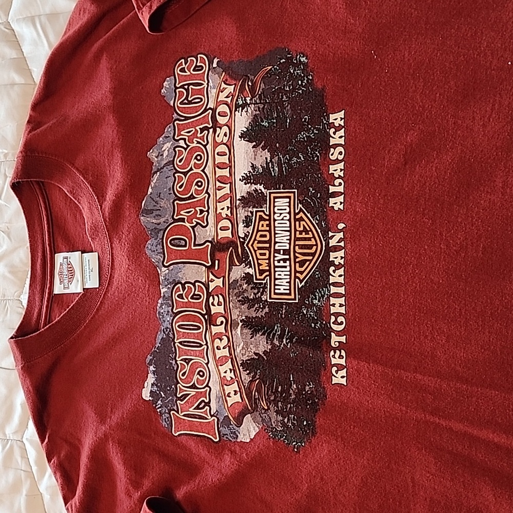 Men's Harley-Davidson Tee, Size XL Ketchikan, Alaska